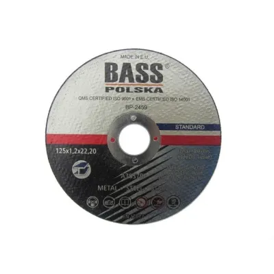 Відрізний диск по металу 125×1,2×22,2 мм Bass Polska 2459