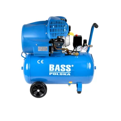 Повітряний компресор 60 л, двопоршневий Bass Polska 5730