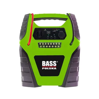 Пусковий пристрій з компресором, LED-лампою та USB-зарядкою Bass Polska 5970