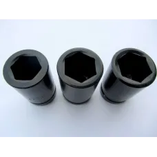 Шестигранні головки 27 - 33 мм, комплект з 3 штук