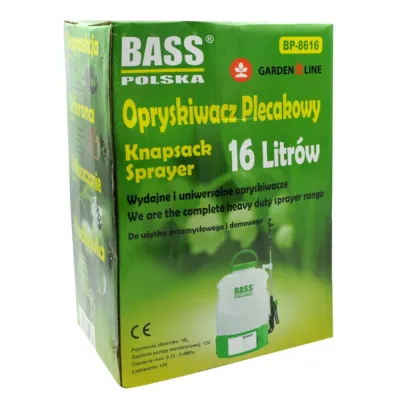 Ранцевий обприскувач, акумуляторний, 16 л, електричний