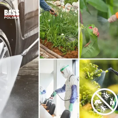 Акумуляторний обприскувач на колесах 40 л