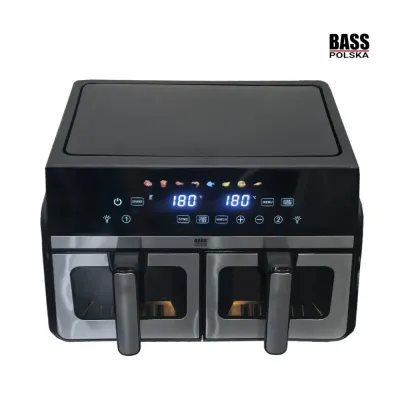Двокамерна фритюрниця з аерогрилем 2x4,5 л Bass Polska