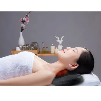 Подушка-масажер Shiatsu (чорний)