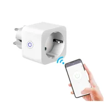 Розумна Wi-Fi розетка з вимірюванням споживання електроенергії Bass Polska BH 15560