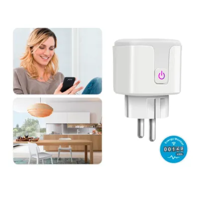 Розумна Wi-Fi розетка з вимірюванням споживання електроенергії Bass Polska BH 15560