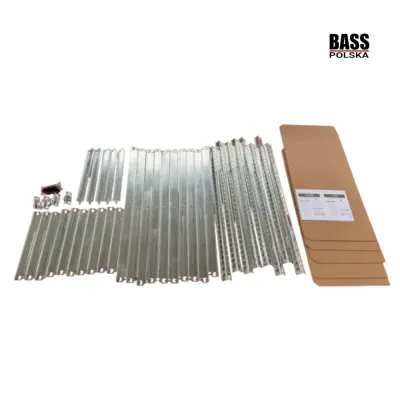 Металевий стелаж 180×90×40 см, оцинкований Bass Polska BH 30601