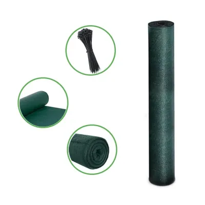 Затінювальна сітка 1,5 × 10 м, 90%, зелена Bass Polska BH 85950
